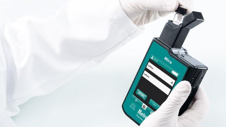 Mira P for the pharmaceutical industry: Instant verification of raw materials